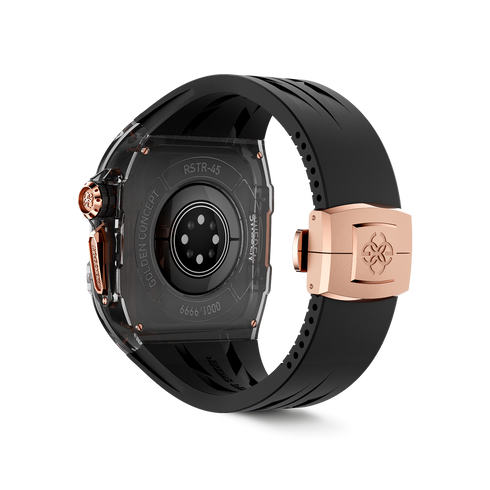 Apple Watch Case / RSTR45 - SMOKEY BLACK ROSE GOLD